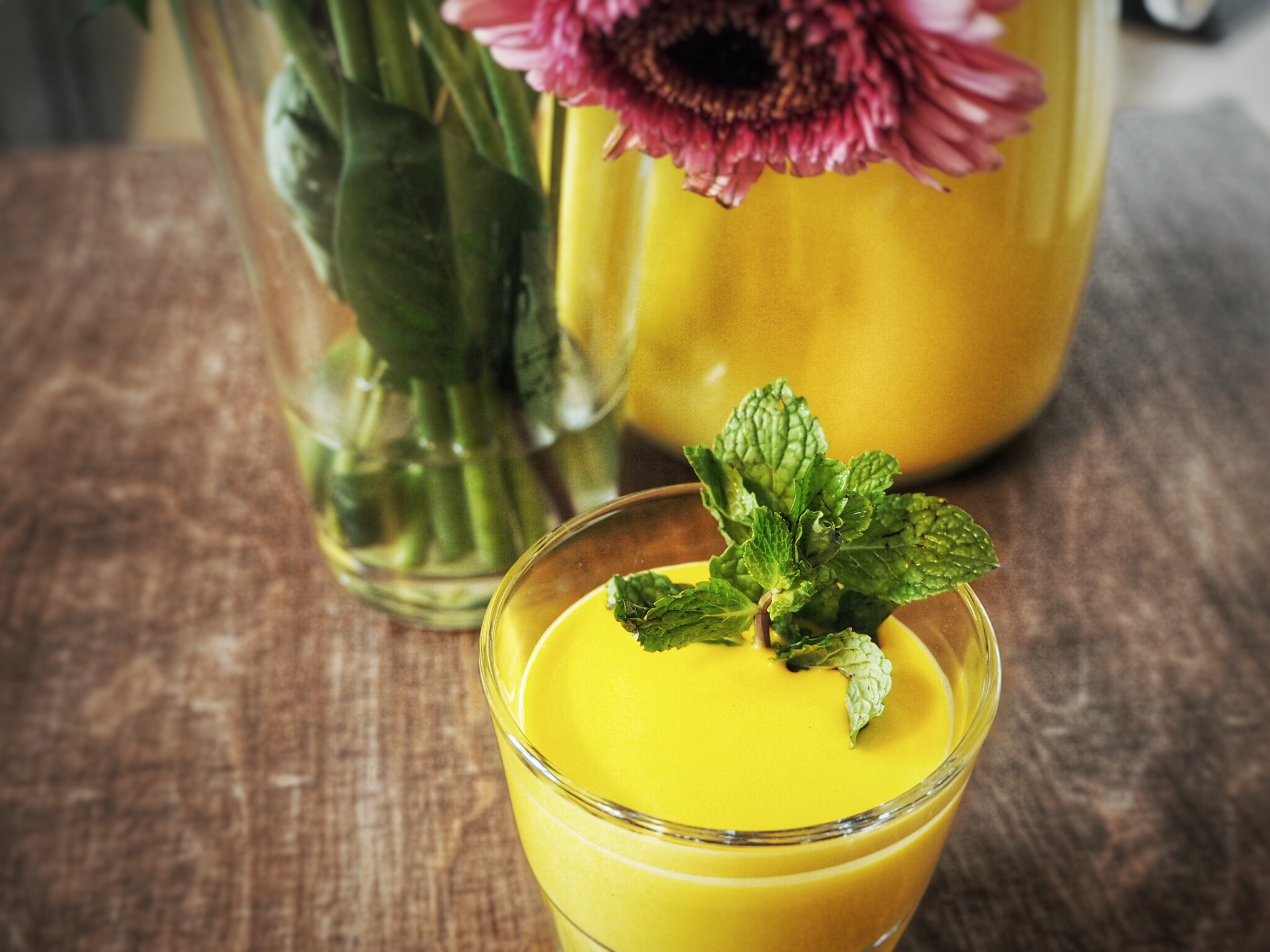 Mango-Lassi Zubereitung